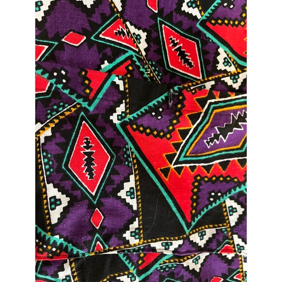 Vintage Wagon Wheels Rodeo Western Button Up Shirt Pocket 1980’s Southwest M - Picture 5 of 8